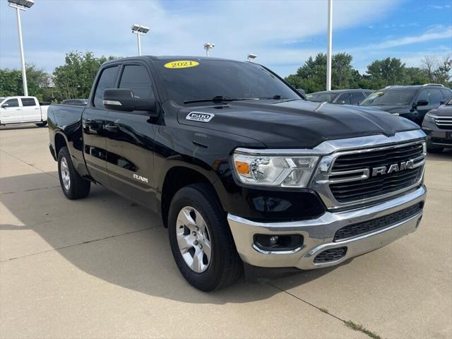 used 2021 Ram 1500 car, priced at $28,995