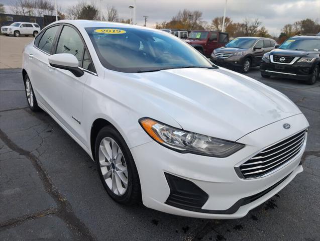 used 2019 Ford Fusion Hybrid car, priced at $14,995