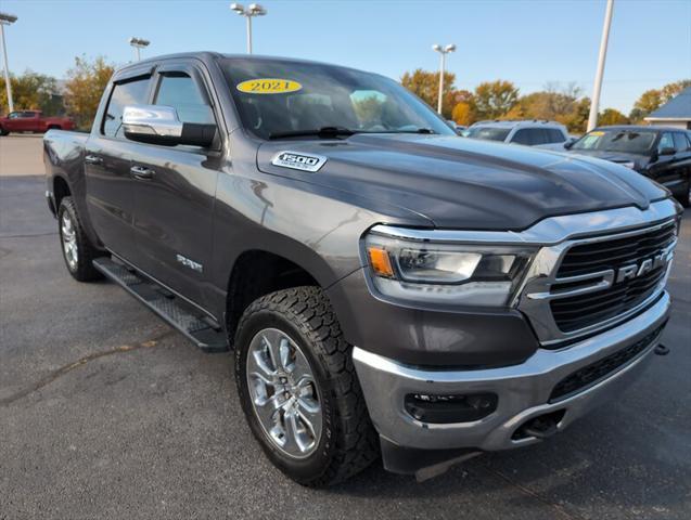 used 2021 Ram 1500 car, priced at $32,995