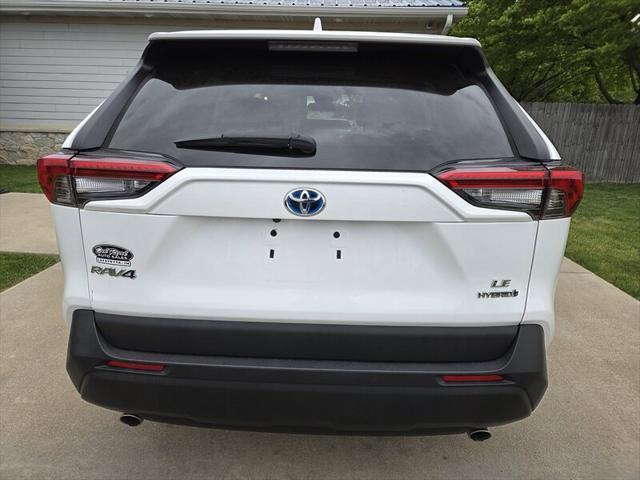 used 2021 Toyota RAV4 Hybrid car, priced at $22,995