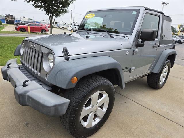 used 2015 Jeep Wrangler car, priced at $12,995