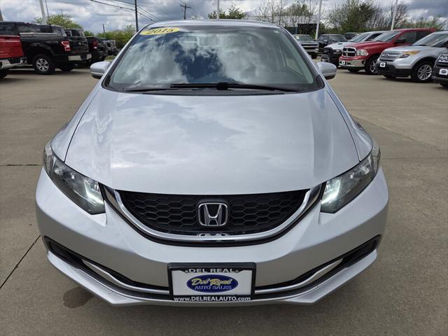 used 2015 Honda Civic car, priced at $13,995