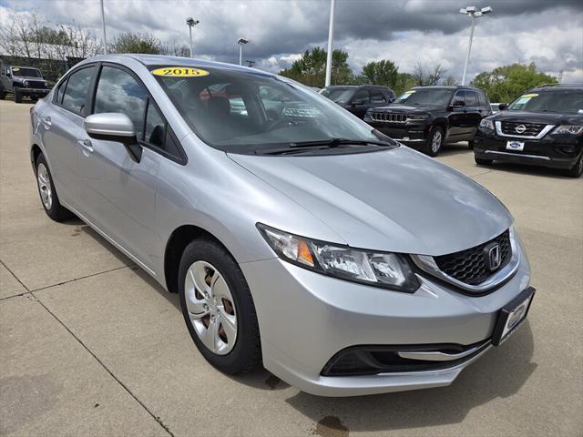 used 2015 Honda Civic car, priced at $14,995