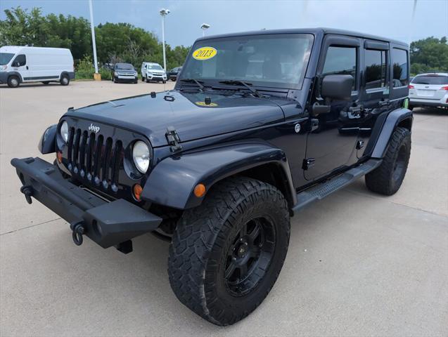 used 2013 Jeep Wrangler Unlimited car, priced at $16,995