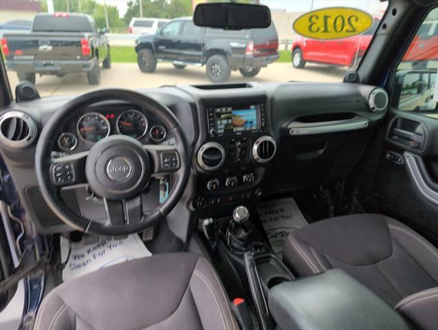 used 2013 Jeep Wrangler Unlimited car, priced at $16,995