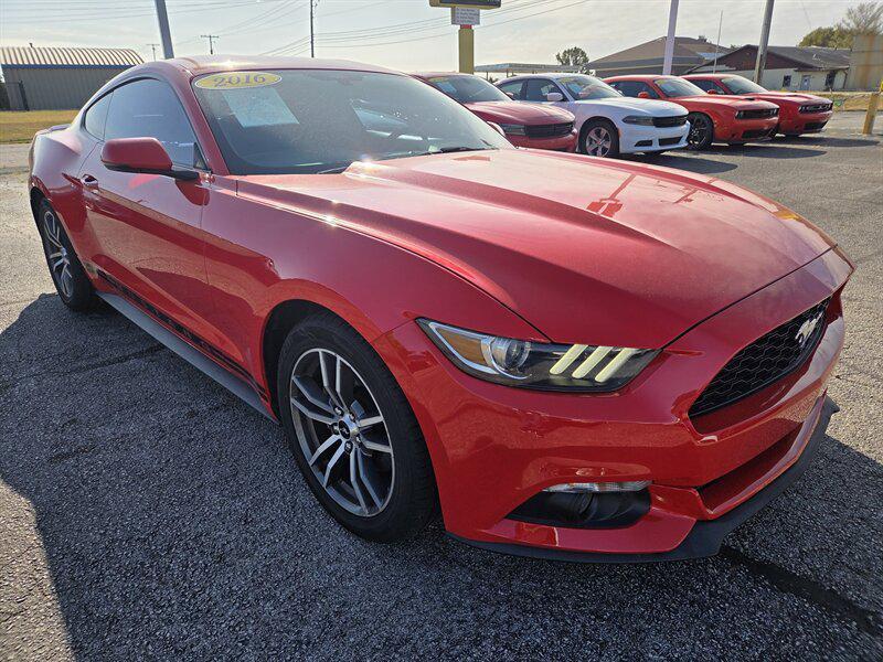 used 2016 Ford Mustang car, priced at $15,995