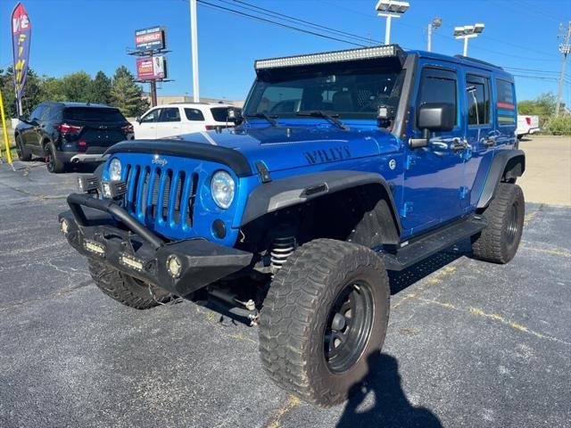 used 2015 Jeep Wrangler Unlimited car, priced at $20,995