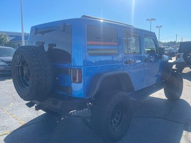 used 2015 Jeep Wrangler Unlimited car, priced at $20,995