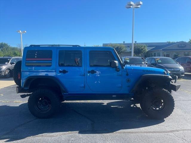 used 2015 Jeep Wrangler Unlimited car, priced at $20,995