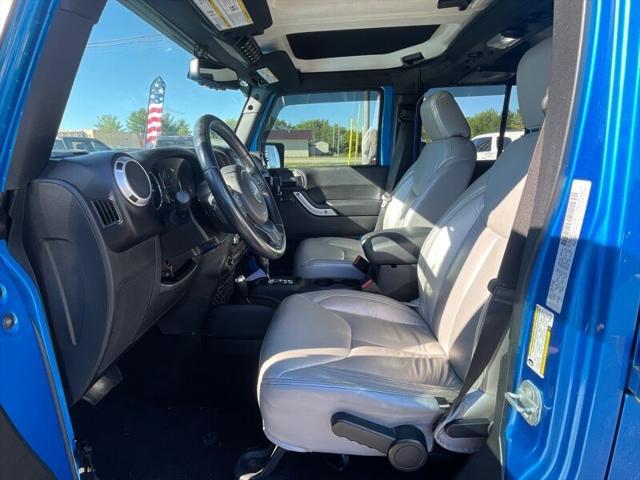 used 2015 Jeep Wrangler Unlimited car, priced at $20,995