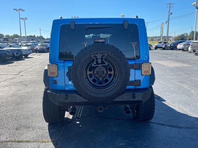 used 2015 Jeep Wrangler Unlimited car, priced at $20,995