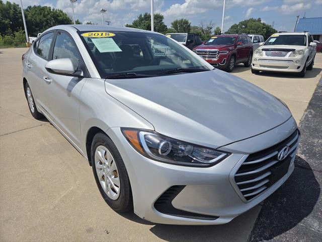 used 2018 Hyundai Elantra car, priced at $12,995