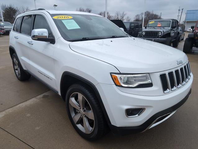 used 2016 Jeep Grand Cherokee car, priced at $15,995