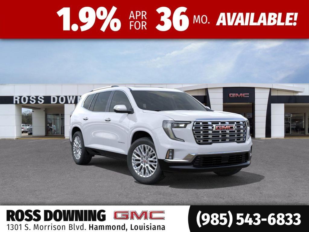 new 2026 GMC Acadia car, priced at $60,885