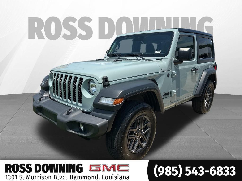 used 2024 Jeep Wrangler car, priced at $32,352