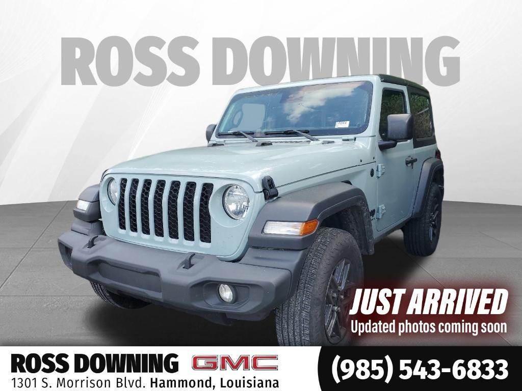 used 2024 Jeep Wrangler car, priced at $32,352