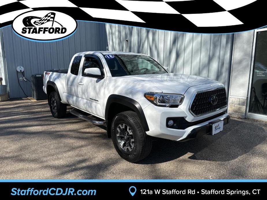 used 2018 Toyota Tacoma car, priced at $26,813