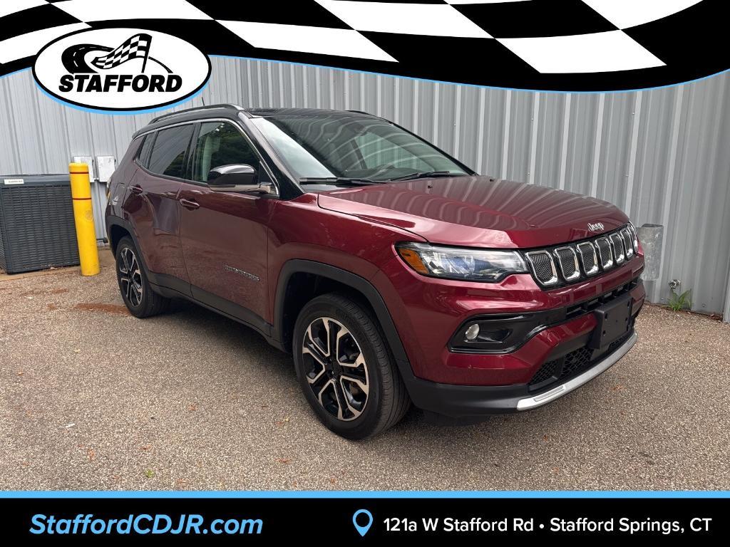 used 2022 Jeep Compass car, priced at $23,987