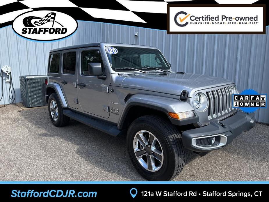 used 2020 Jeep Wrangler Unlimited car, priced at $28,380