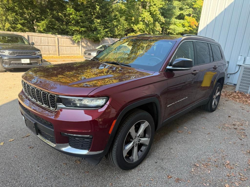 used 2021 Jeep Grand Cherokee L car, priced at $31,077
