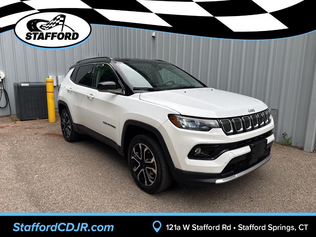 used 2022 Jeep Compass car, priced at $24,491