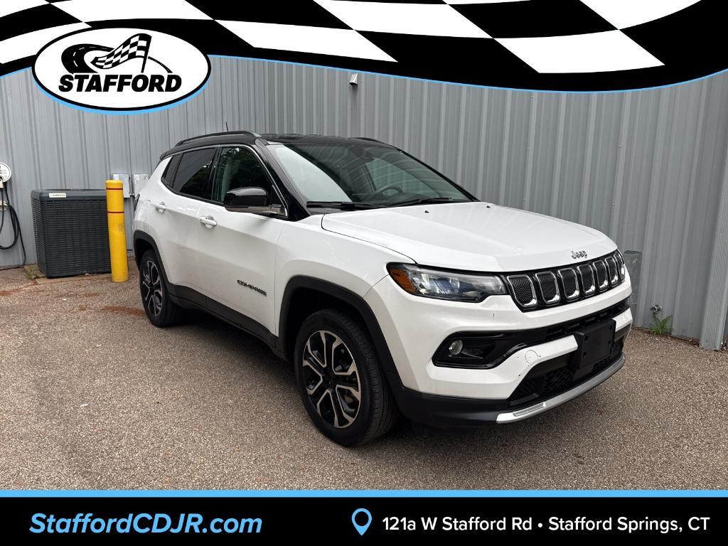 used 2022 Jeep Compass car, priced at $24,491