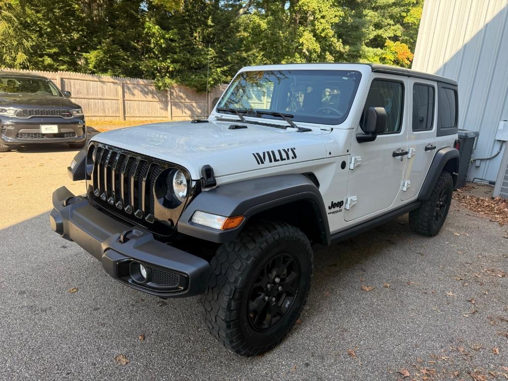 used 2021 Jeep Wrangler Unlimited car, priced at $31,830