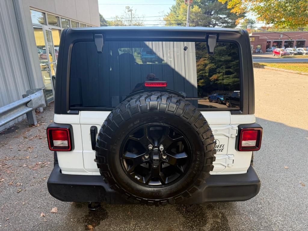 used 2021 Jeep Wrangler Unlimited car, priced at $31,830