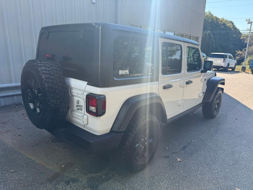 used 2021 Jeep Wrangler Unlimited car, priced at $31,830
