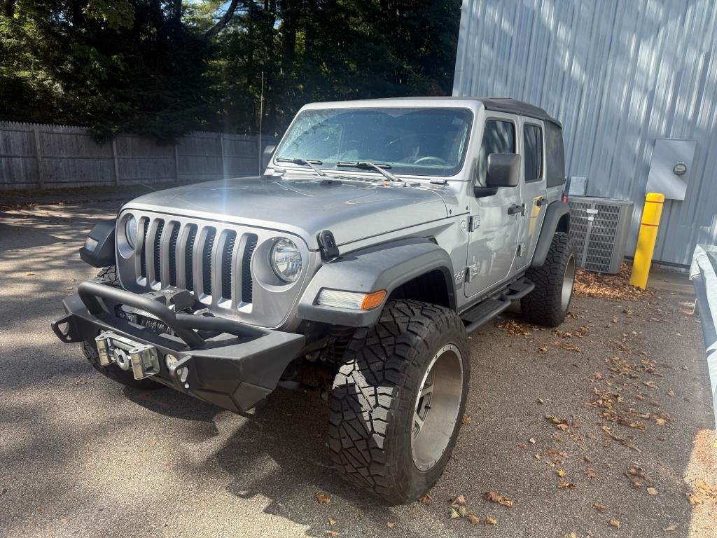 used 2018 Jeep Wrangler Unlimited car, priced at $22,446