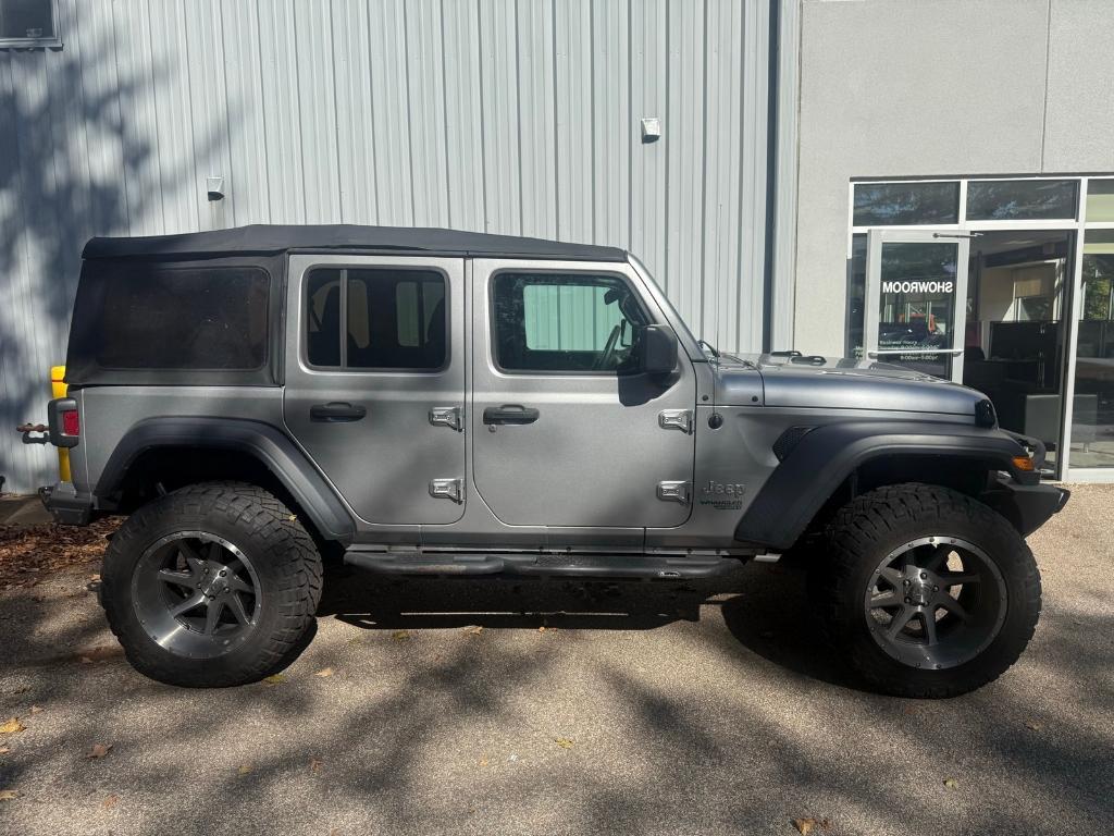 used 2018 Jeep Wrangler Unlimited car, priced at $22,446