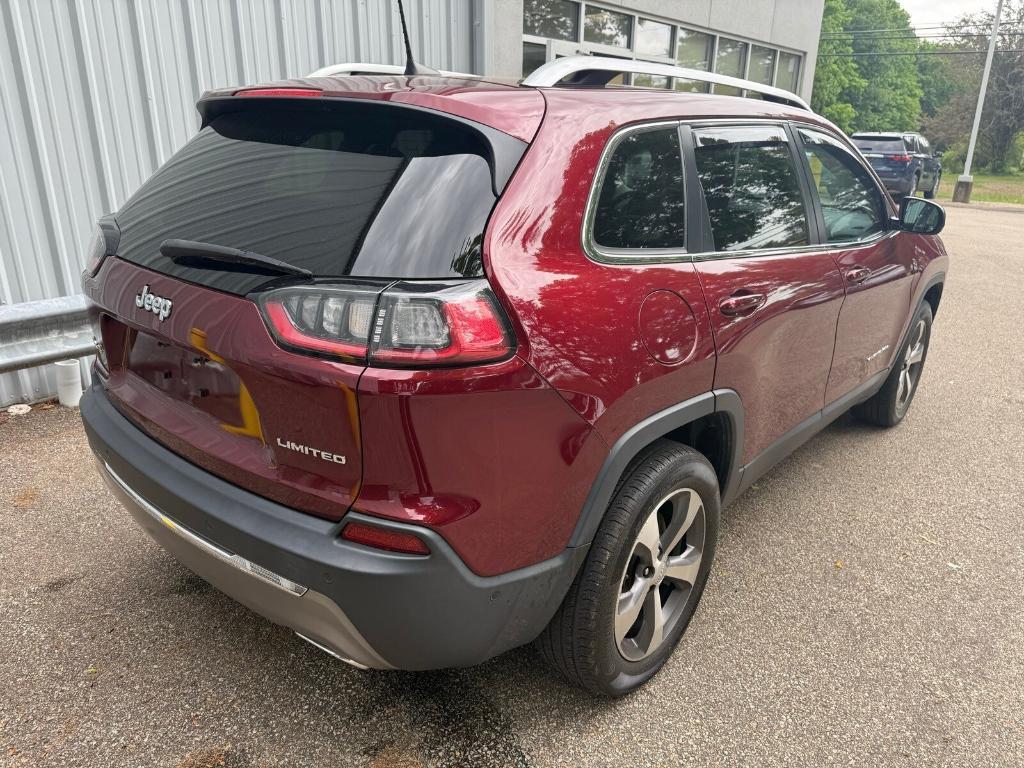 used 2021 Jeep Cherokee car, priced at $24,886