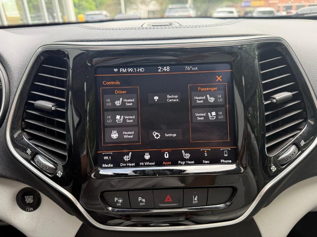 used 2021 Jeep Cherokee car, priced at $24,886