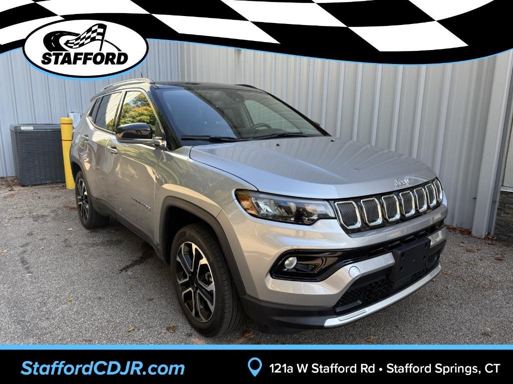 used 2022 Jeep Compass car, priced at $25,376