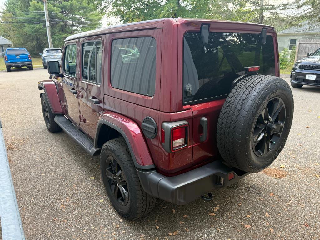 used 2021 Jeep Wrangler Unlimited car, priced at $36,272