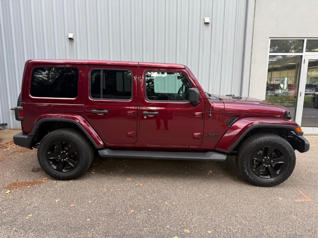 used 2021 Jeep Wrangler Unlimited car, priced at $36,272