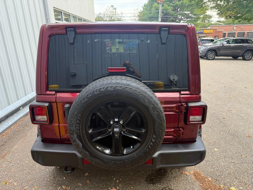 used 2021 Jeep Wrangler Unlimited car, priced at $36,272
