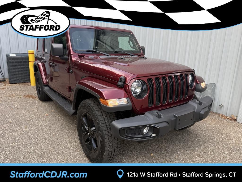 used 2021 Jeep Wrangler Unlimited car, priced at $36,272