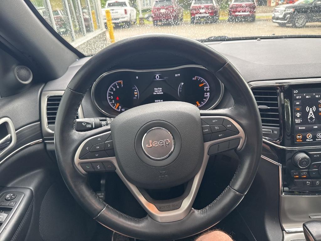 used 2021 Jeep Grand Cherokee car, priced at $27,862