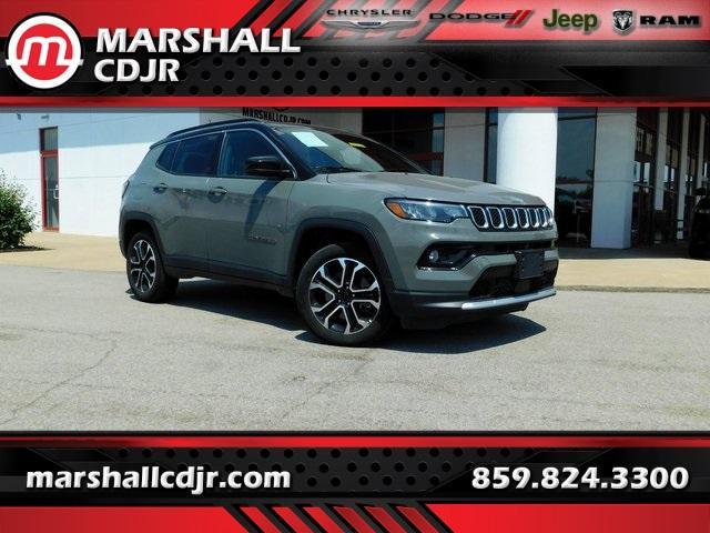 used 2023 Jeep Compass car, priced at $23,498