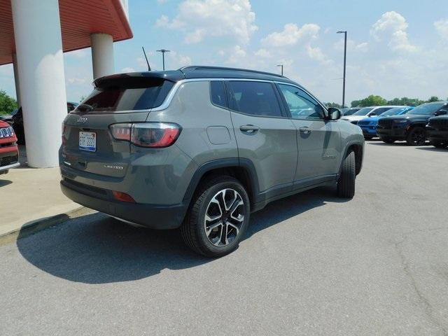 used 2023 Jeep Compass car, priced at $23,498