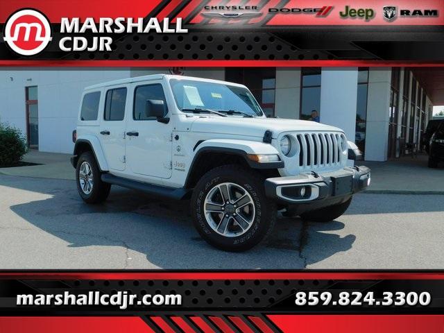 used 2021 Jeep Wrangler Unlimited car, priced at $25,497