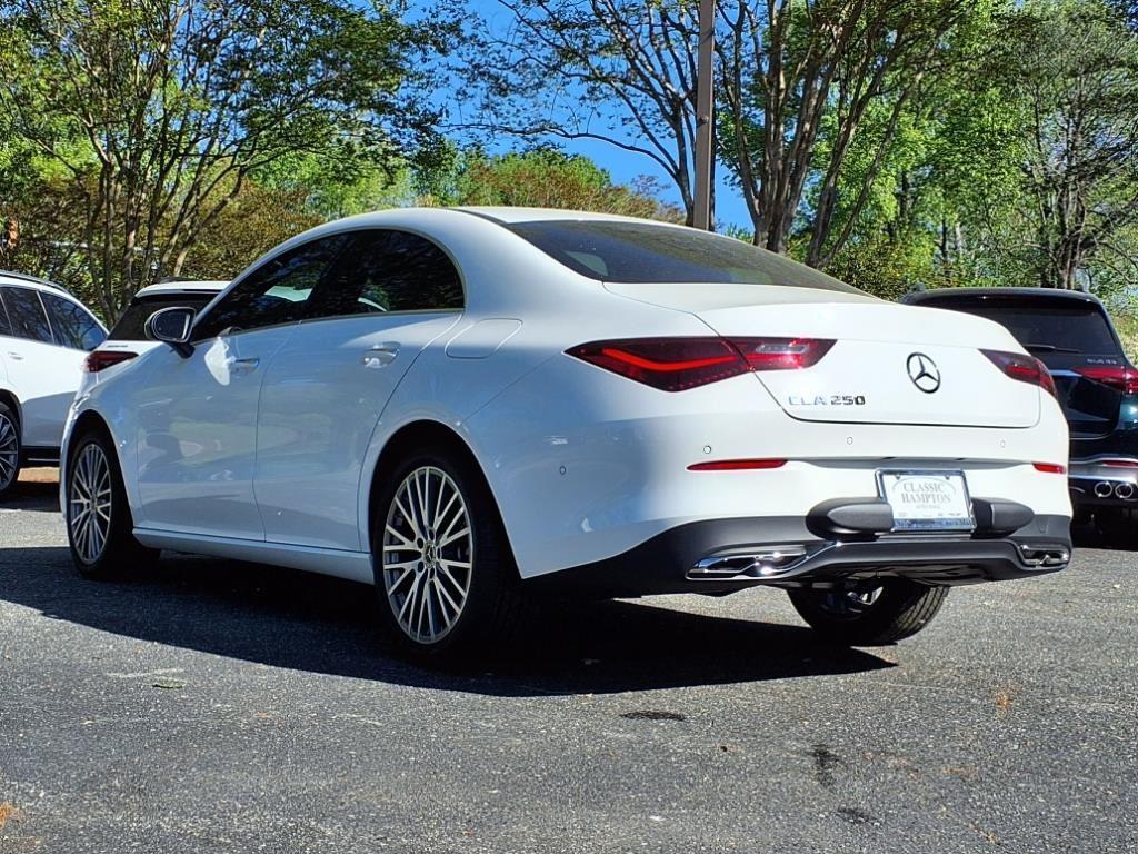 new 2025 Mercedes-Benz CLA 250 car, priced at $45,745