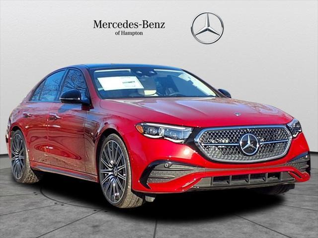 new 2025 Mercedes-Benz E-Class car, priced at $81,095