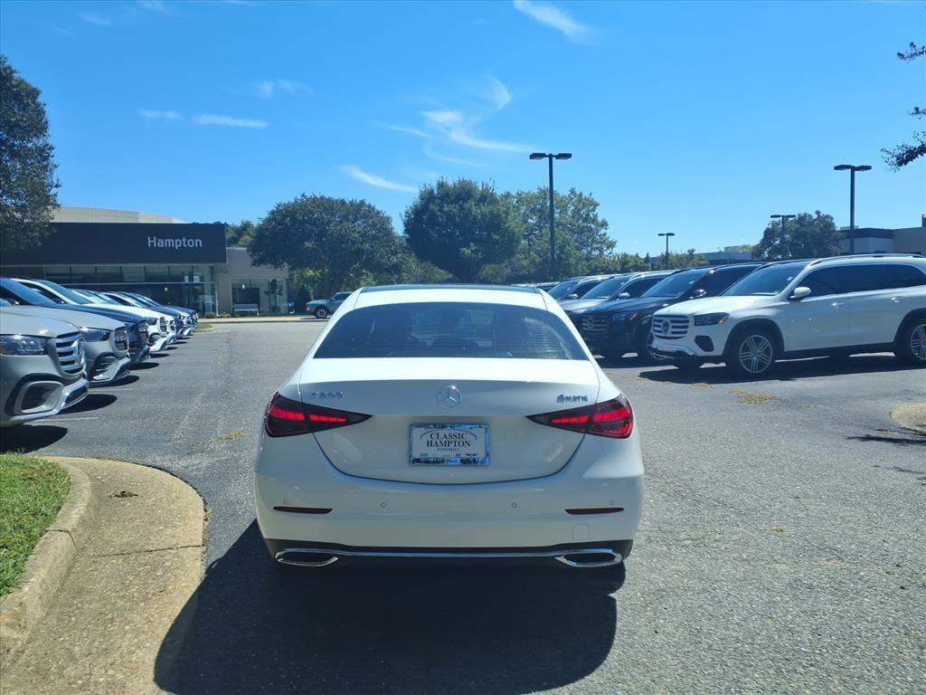 new 2025 Mercedes-Benz C-Class car, priced at $52,885