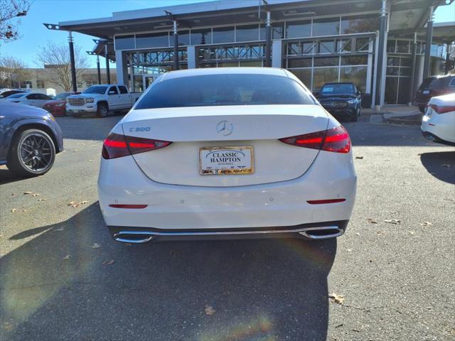 used 2024 Mercedes-Benz C-Class car, priced at $42,987