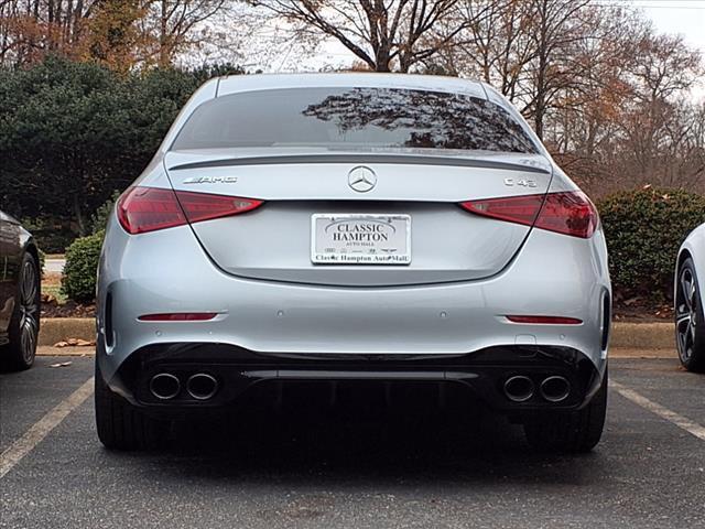 new 2024 Mercedes-Benz AMG C 43 car, priced at $61,488