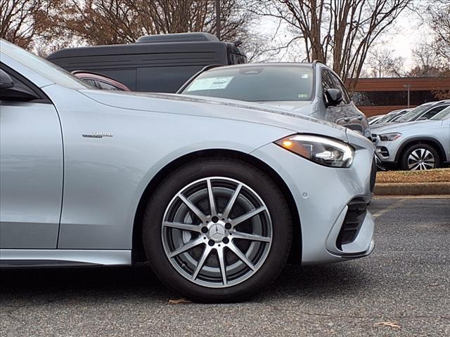 new 2024 Mercedes-Benz AMG C 43 car, priced at $61,488