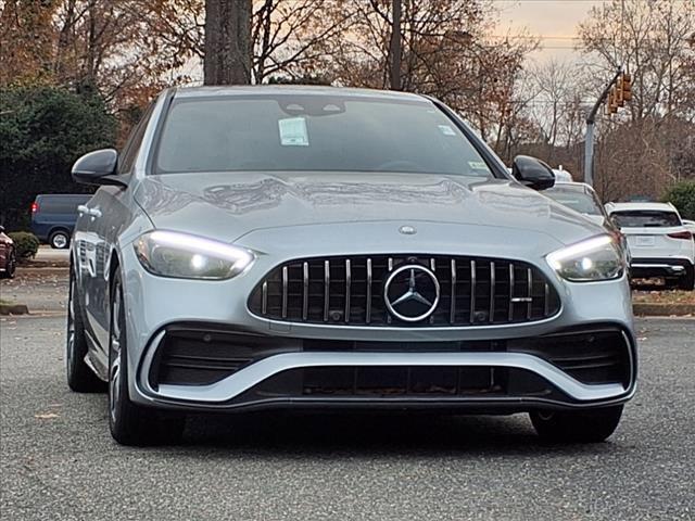 new 2024 Mercedes-Benz AMG C 43 car, priced at $61,488