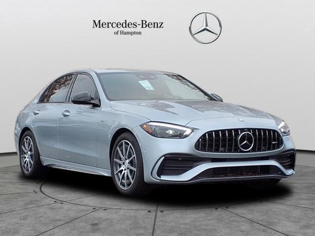 new 2024 Mercedes-Benz AMG C 43 car, priced at $61,488